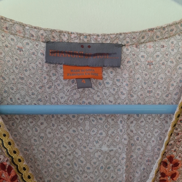 Anthropologie Bhanuni by Jyoti Giorgia Embroidered Maxi Dress NWOT - Picture 12 of 12